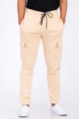 Khaki Cargo Jogger Sweats