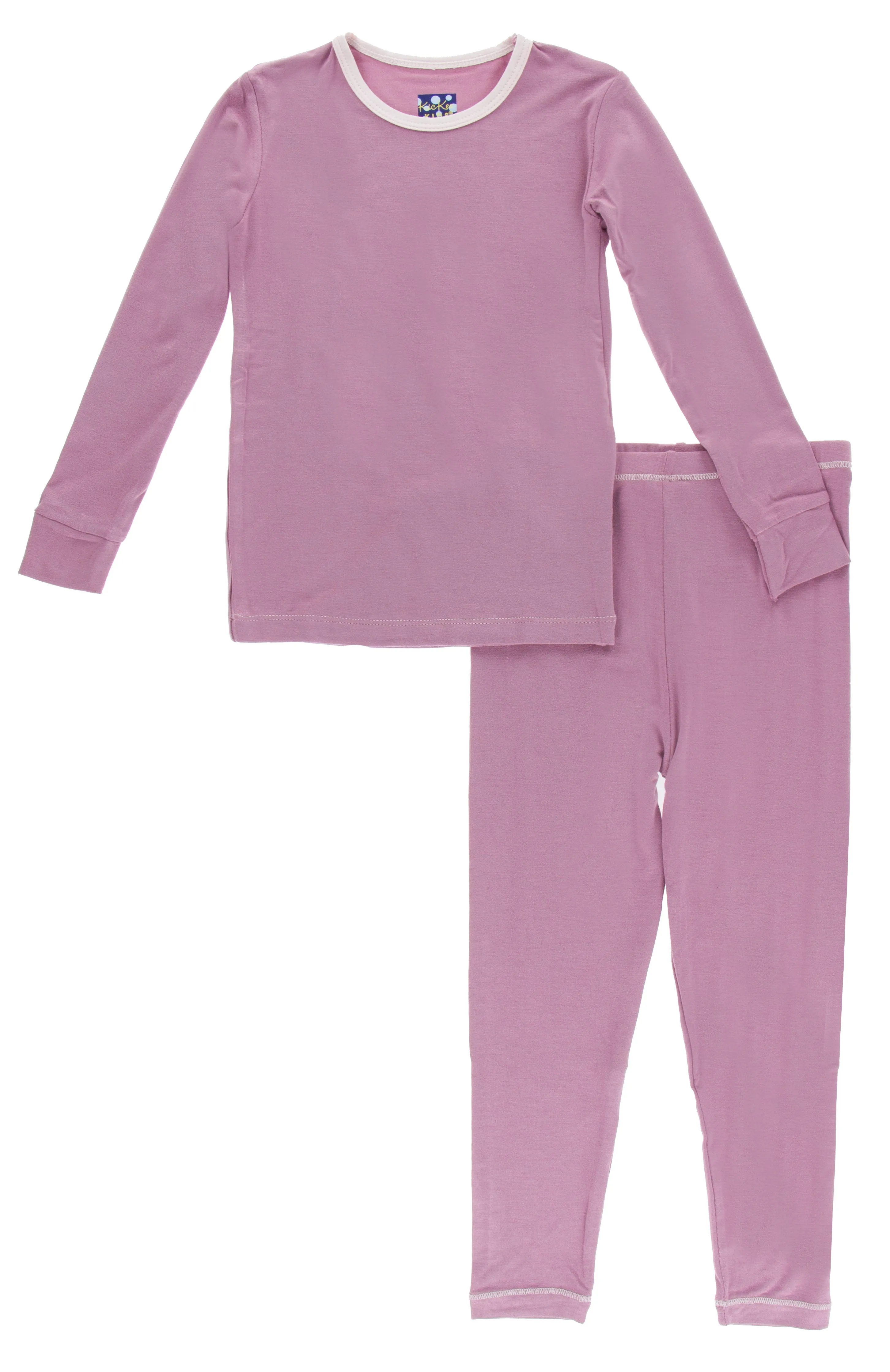 KicKee Pants Everyday Heroes Solid L/S Pajama Set (5 Colors)