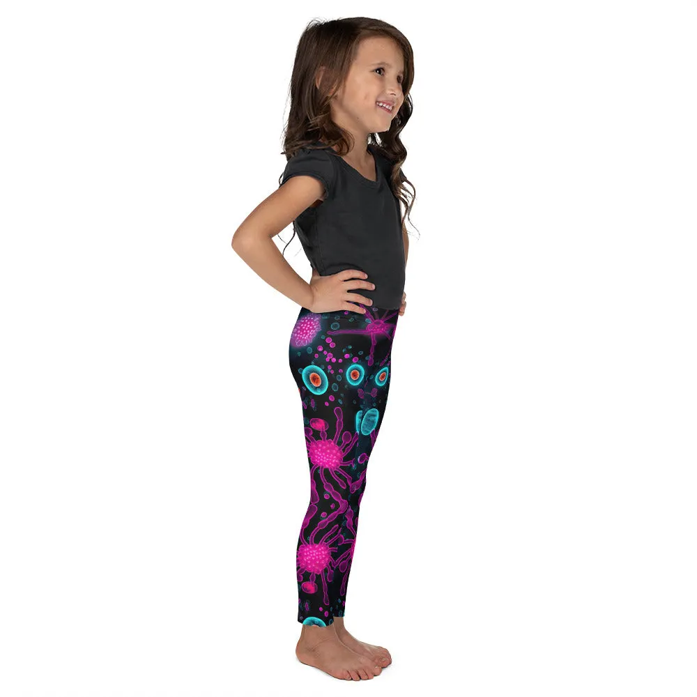 Kid's Leggings Bacteria Disco