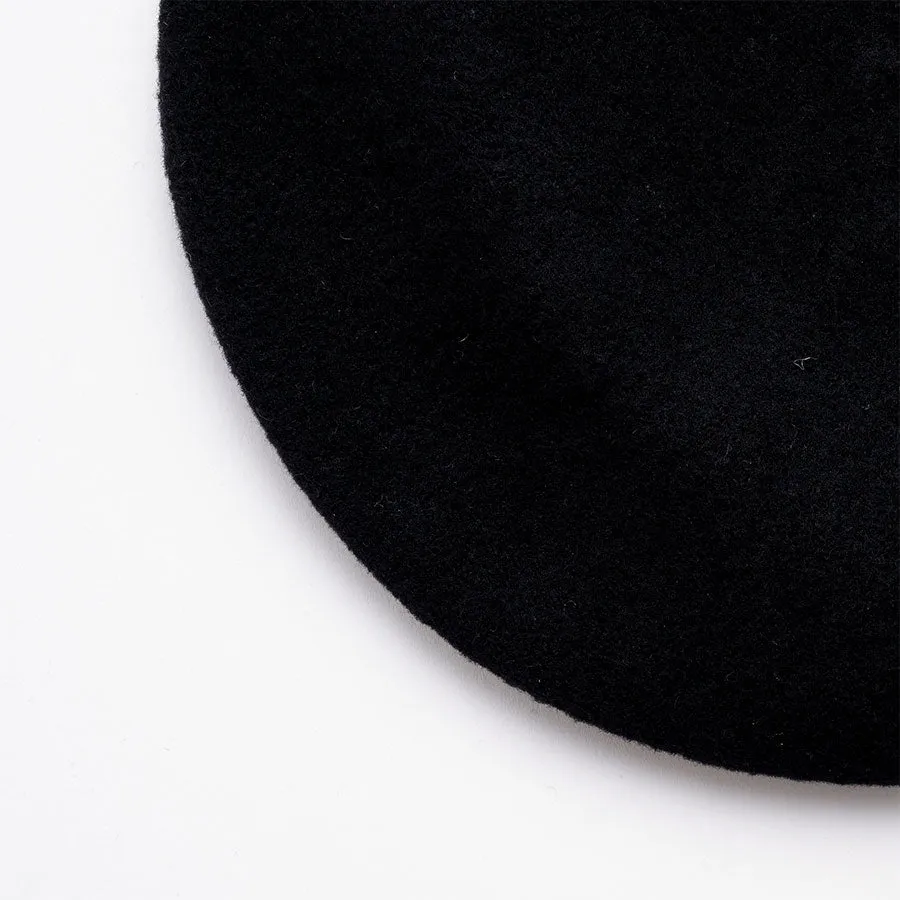 【KIJIMA TAKAYUKI/キジマタカユキ】<br>WOOL CASHMERE BASQUE BERET <br>EKN-005A