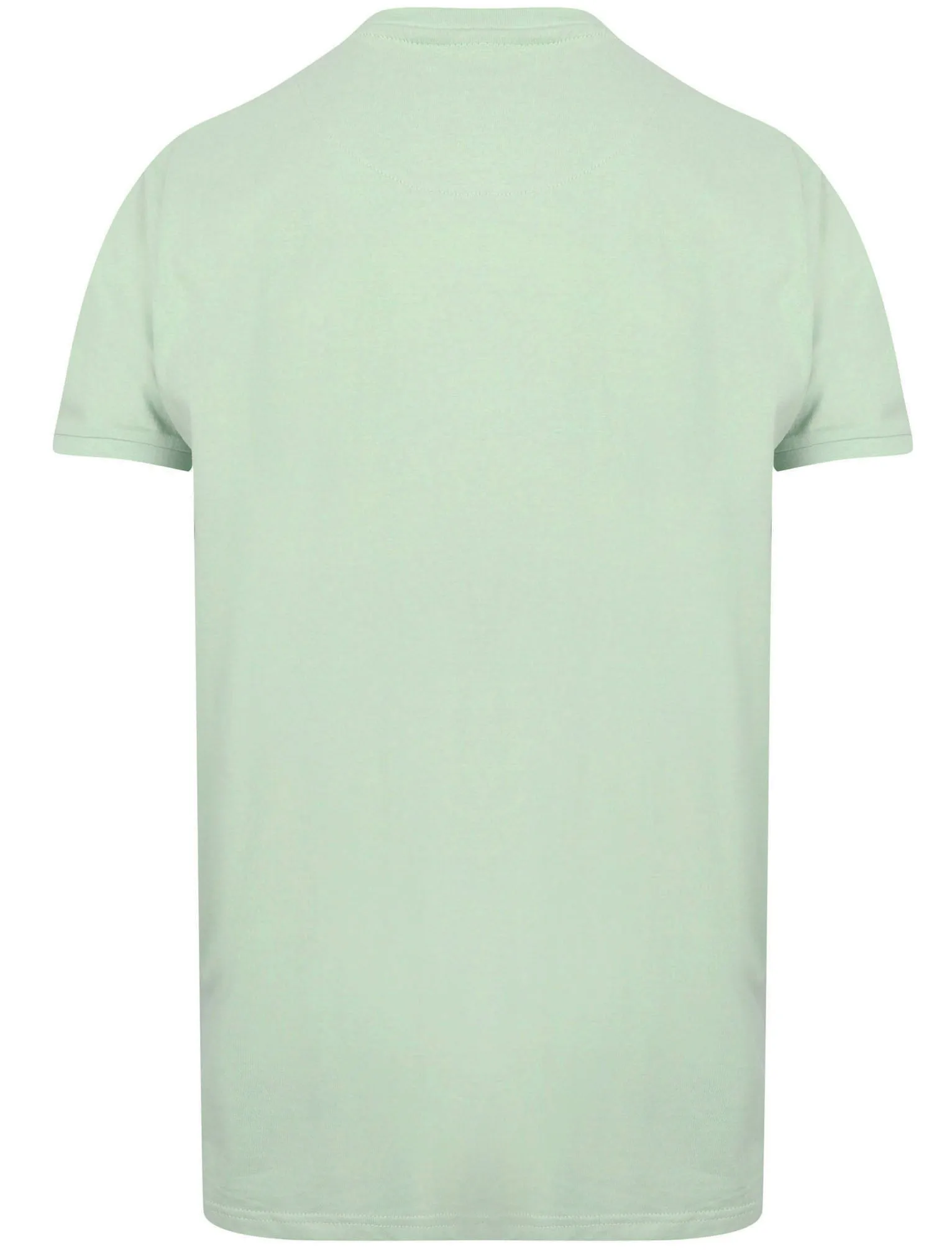 Kingshold Cotton Jersey Henley T-Shirt in Silt Green - Le Shark