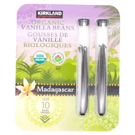 Kirkland Signature Madagascar Organic Gourmet Vanilla Beans