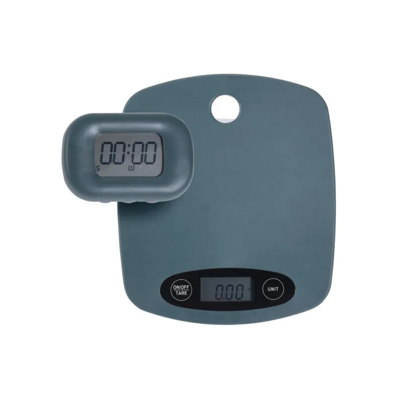 Kitchen Measuring Scale & Timer