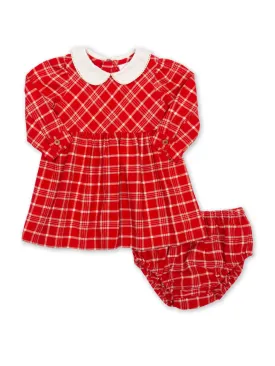 Kite Check Dress and Pants Set