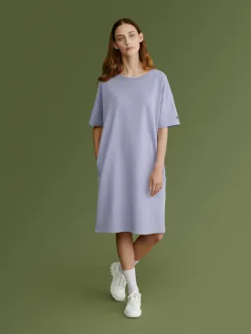 Kitinen T-Shirt Dress Dark Lavender