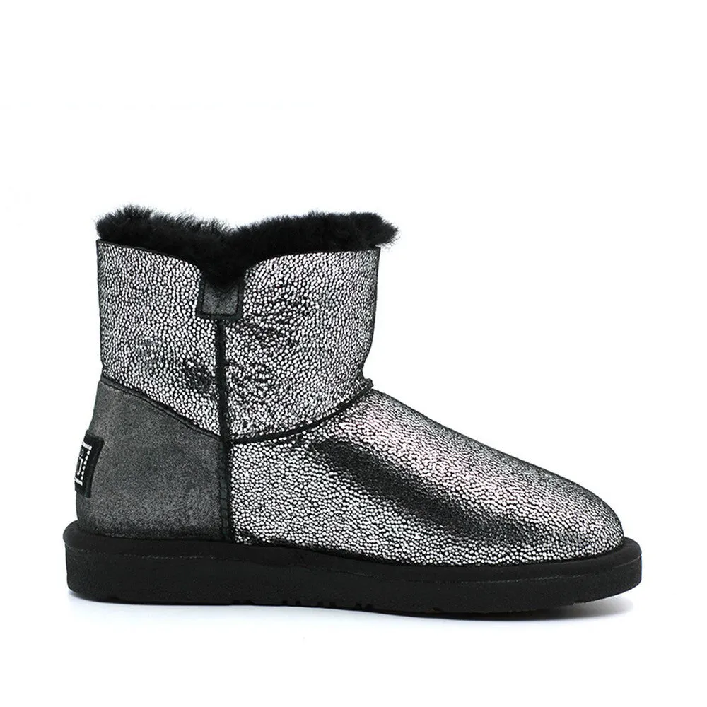 Klara Short Ugg Boot - Black