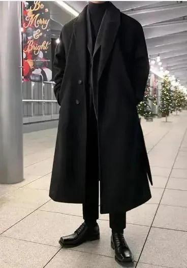 Knee-length Trench Coat