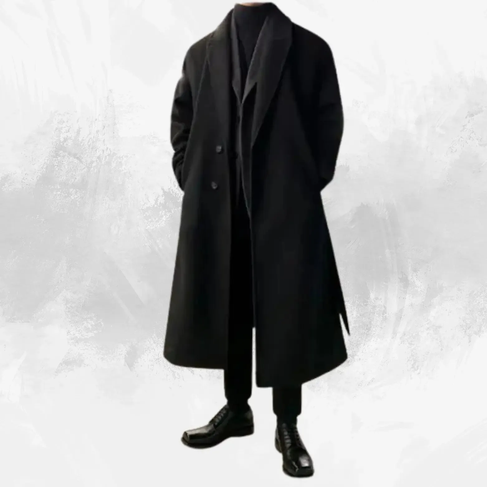 Knee-length Trench Coat