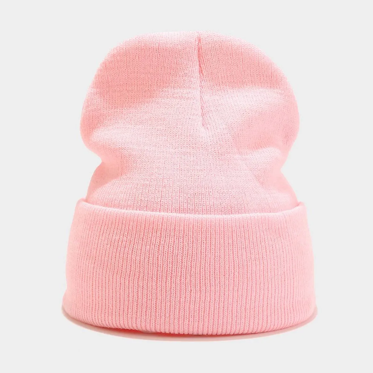 Knit Beanie - Pink