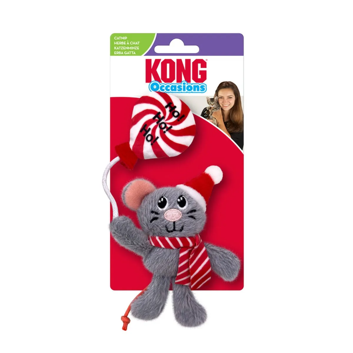 Kong Holiday Occasions Mouse Cat Toy