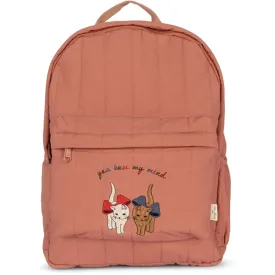 Konges Sløjd Canyon Rose Juno Quilted Backpack Midi