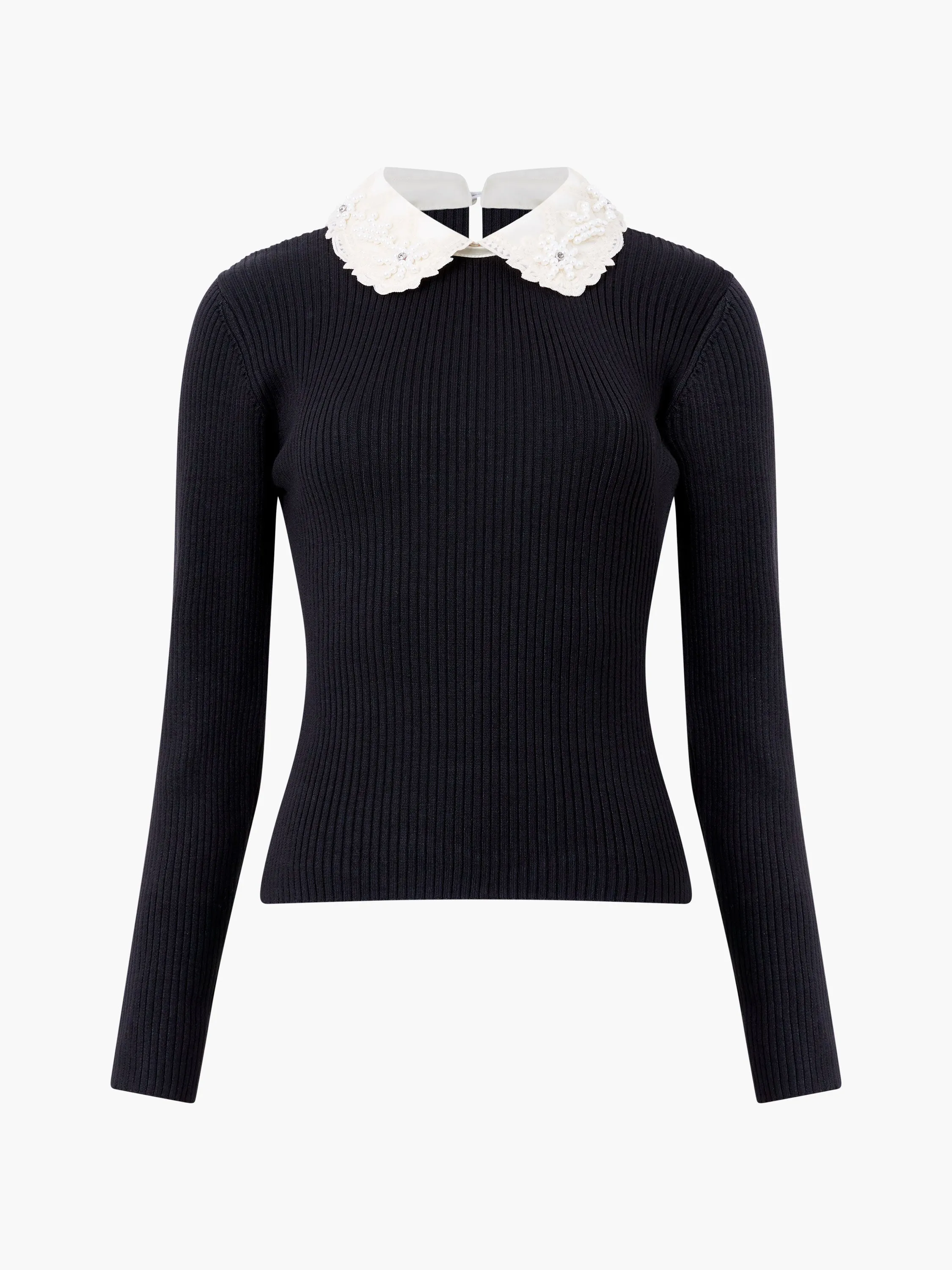 Krista Embellished Knit Top