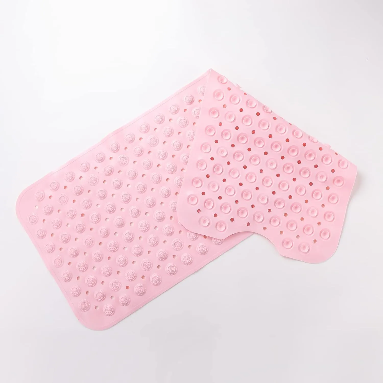 Kuber Industries Bath Mat | PVC Bathroom Mat | Shower Bath Mat | Floor Tub Mat | Bathroom Mud Mat | Anti-Skid Shower Bathroom Mat | M-YSD-40C |Pack of 5| Pink