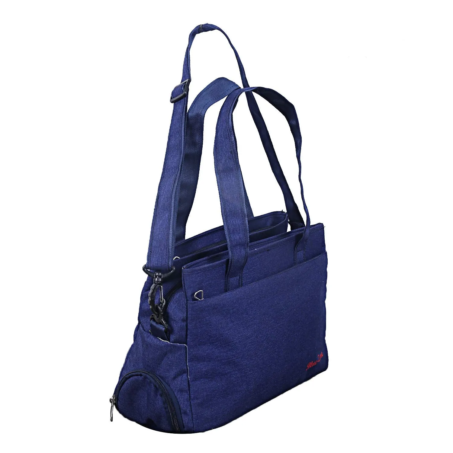 Kuber Industries Denim 1 Piece Shopping Bag (Blue) -CTKTC6305