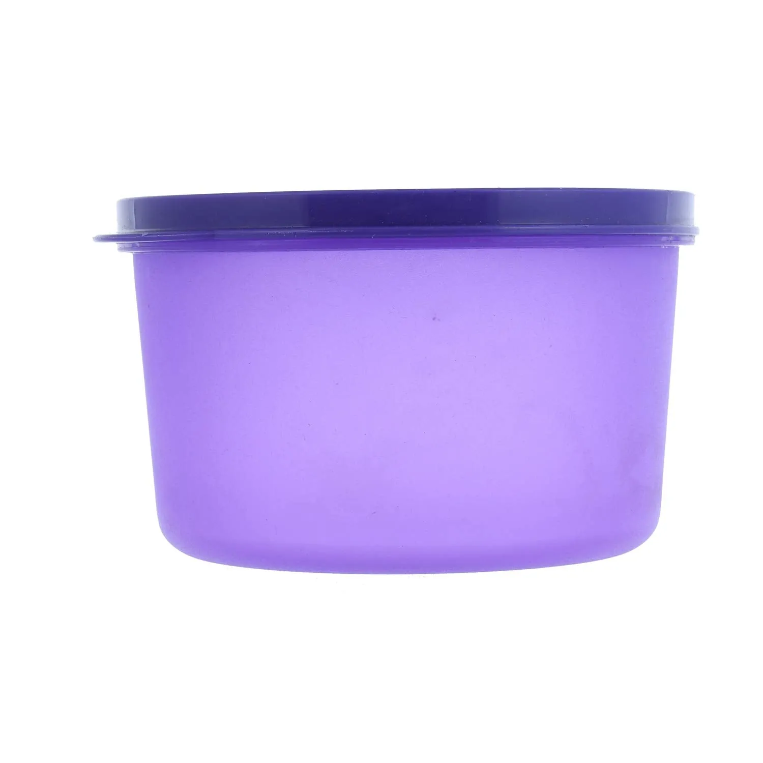 Kuber Industries Plastic 4 Pieces Kitchen Storage Spice Containers, Fridge Container, Food Utility Box, Food Storage Containers Jars 1000 Ml (Purple & Blue) - CTLTC44045