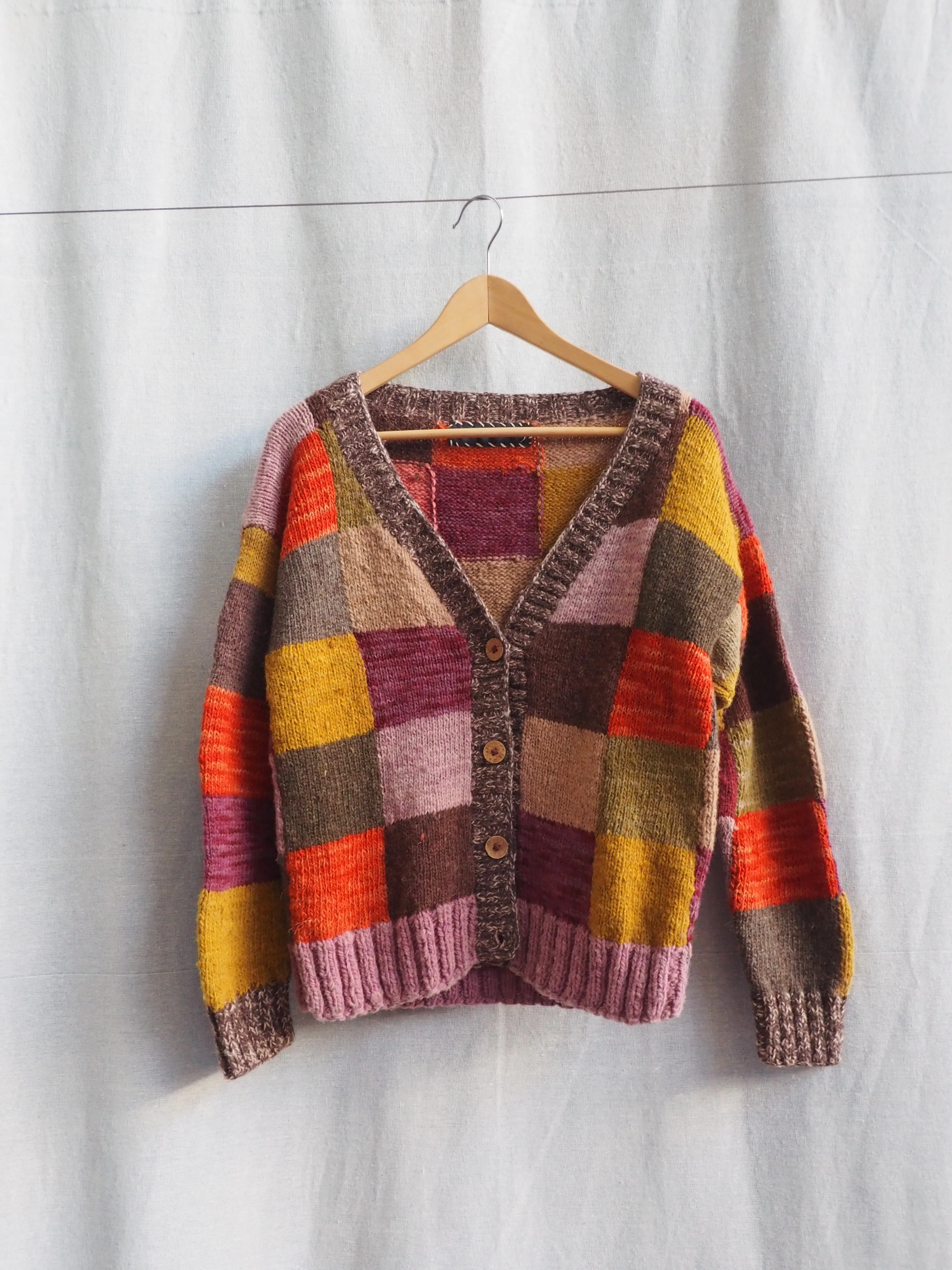 Kullvi Whims Multi Patchwork Cardigan S/M