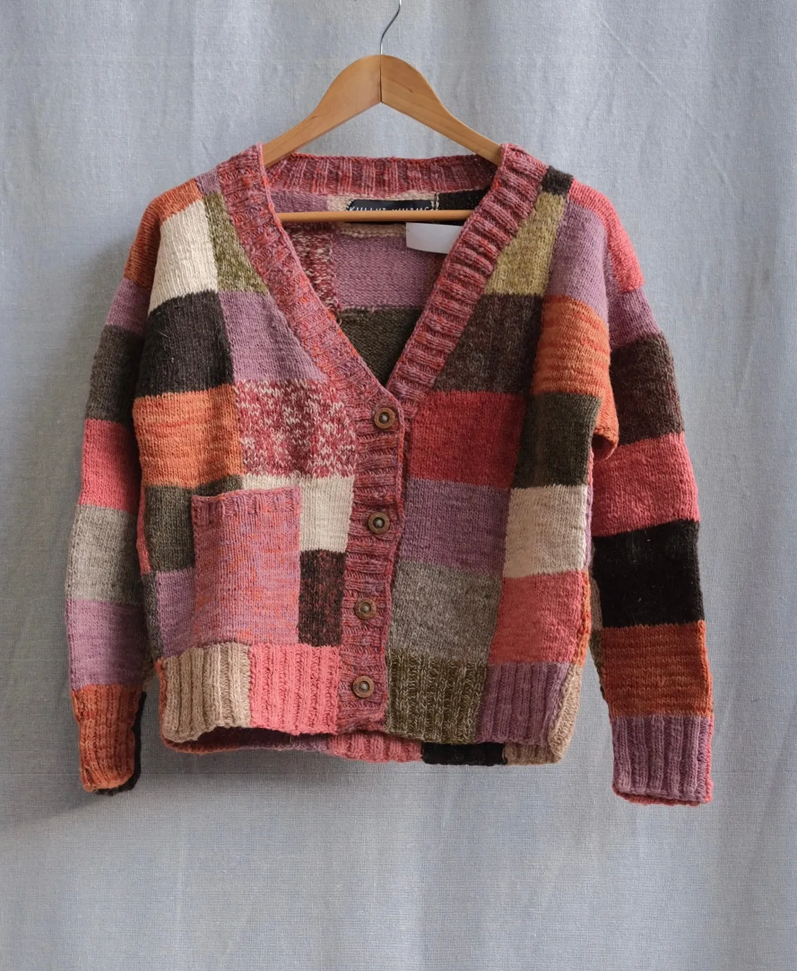 Kullvi Whims Multi Patchwork Cardigan S/M