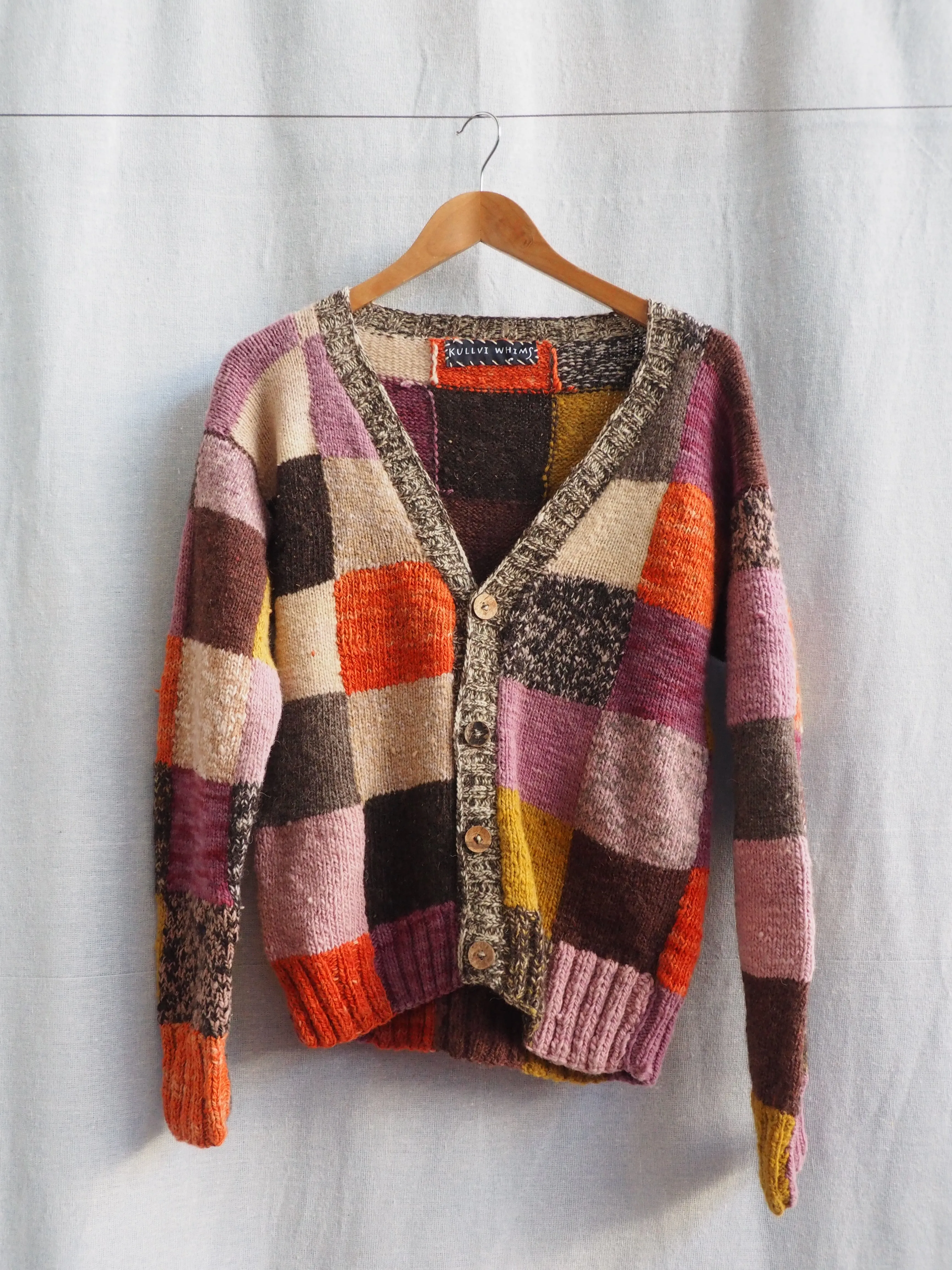 Kullvi Whims Multi Patchwork Cardigan S/M