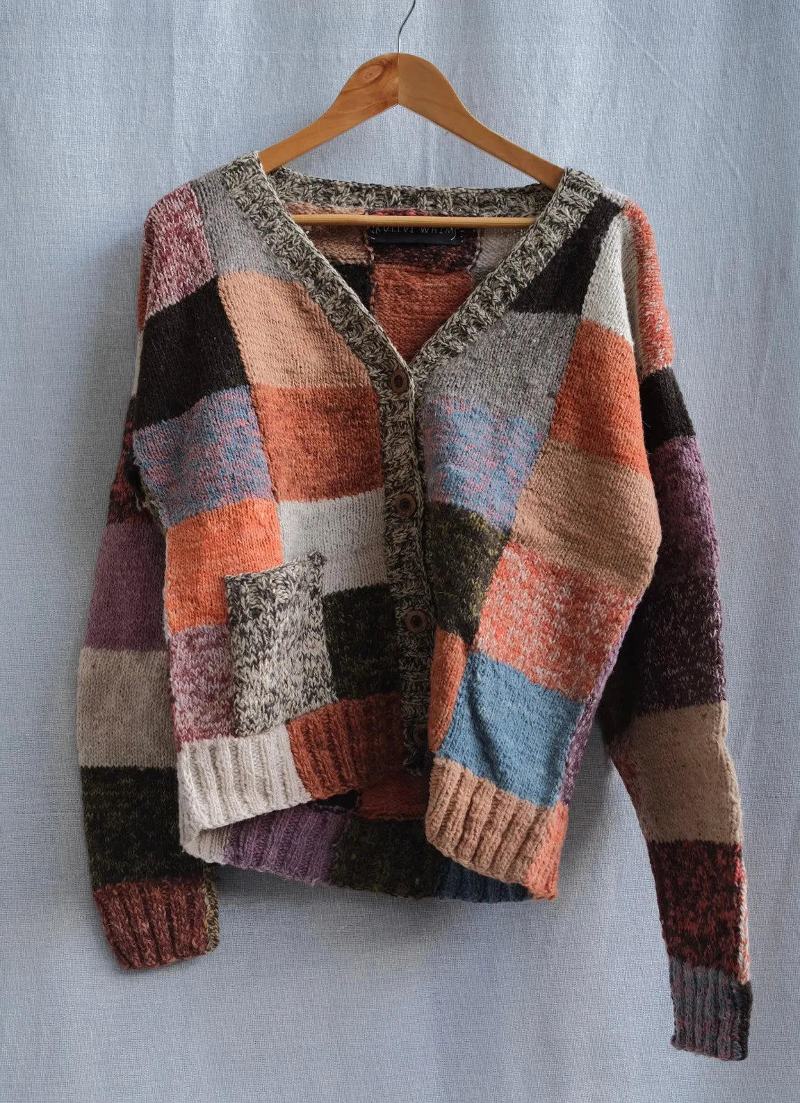 Kullvi Whims Multi Patchwork Cardigan S/M