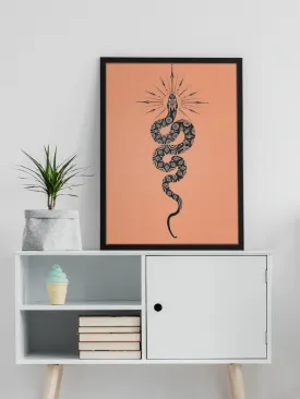 Kundalini  framed art