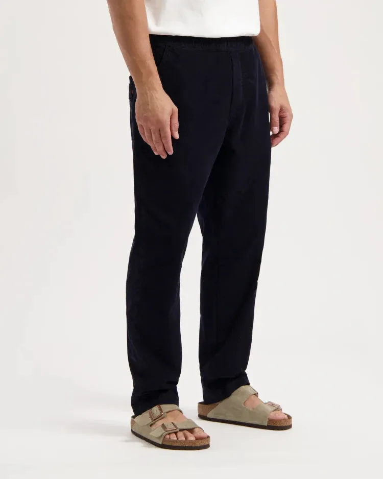 KUYICHI Tyler corduroy trousers midnight blue men