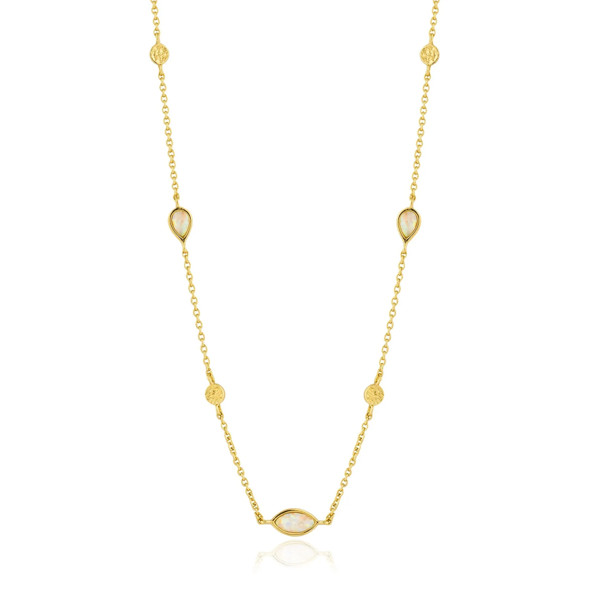 Kyoto Opal Gold Necklace