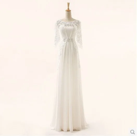 Lace and Chiffon Bridesmaid Dresses at Bling Brides Bouquet -Online Bridal Store