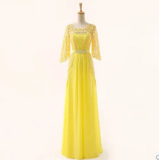 Lace and Chiffon Bridesmaid Dresses at Bling Brides Bouquet -Online Bridal Store