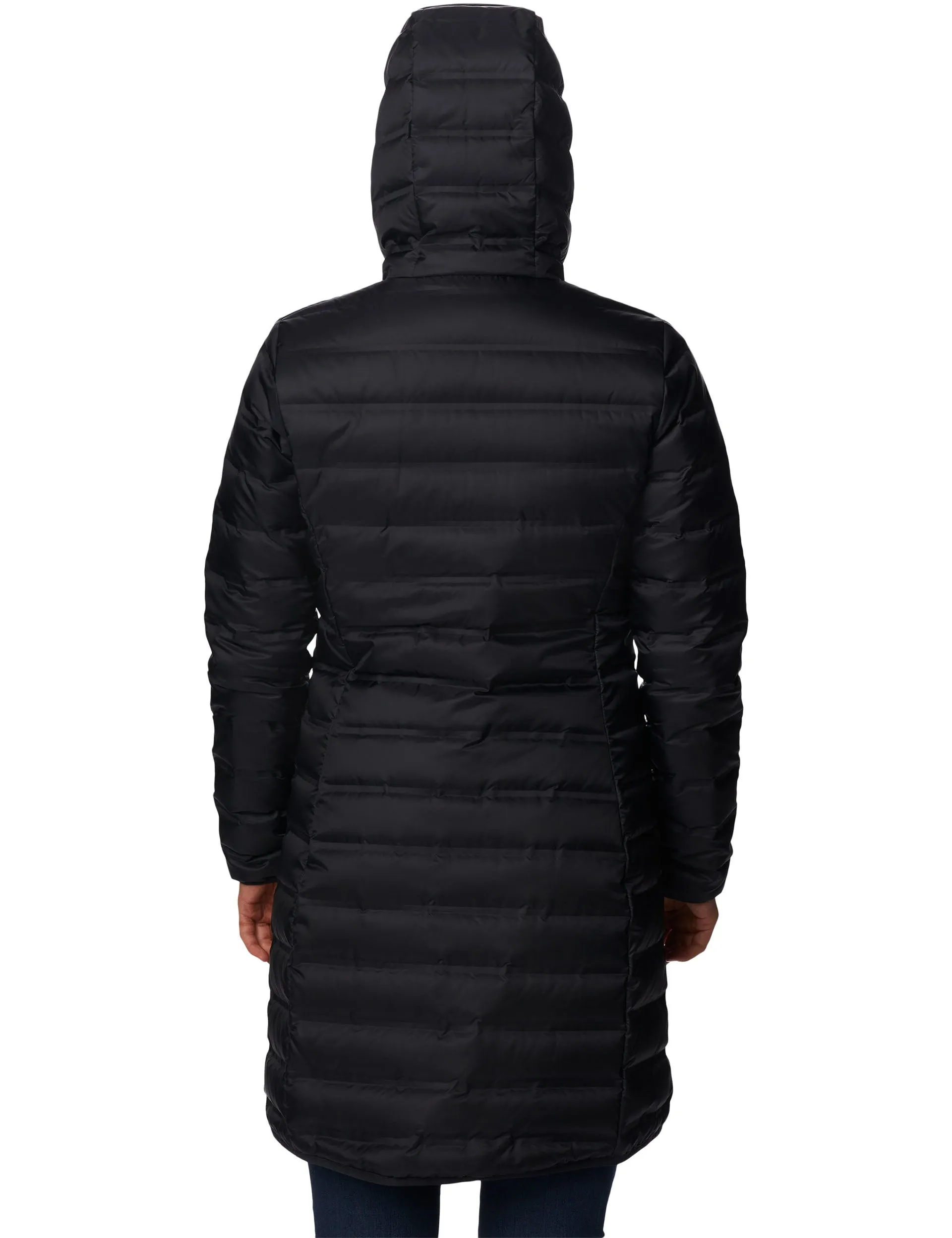 Lake 22 II Down Long Hooded Jacket - Black