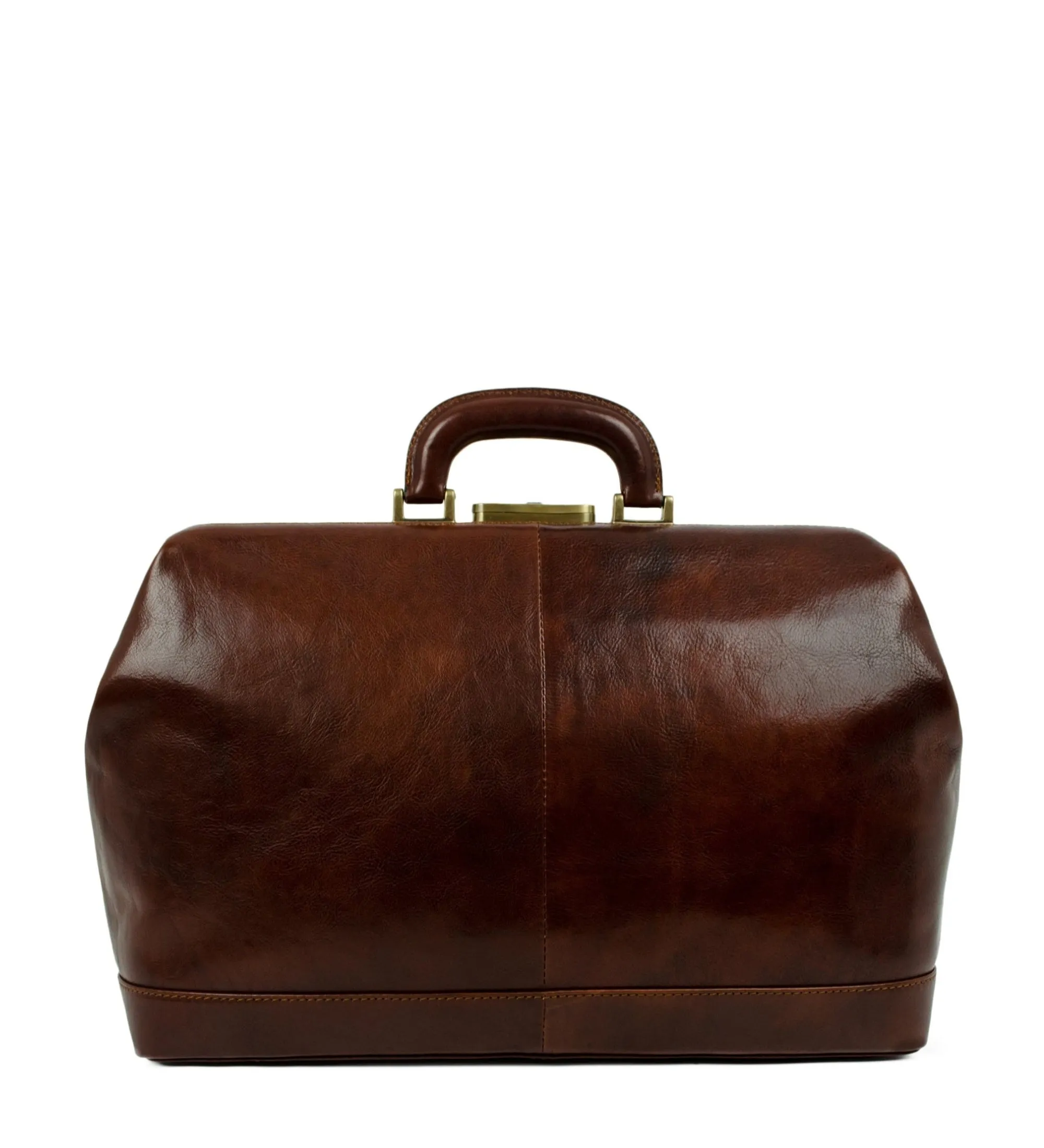 Large Italian Leather Doctor Bag - Hamlet