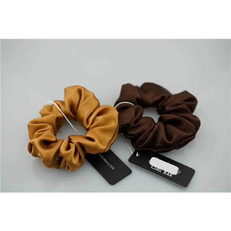 Large Silk Scrunchies - custom and wholesale