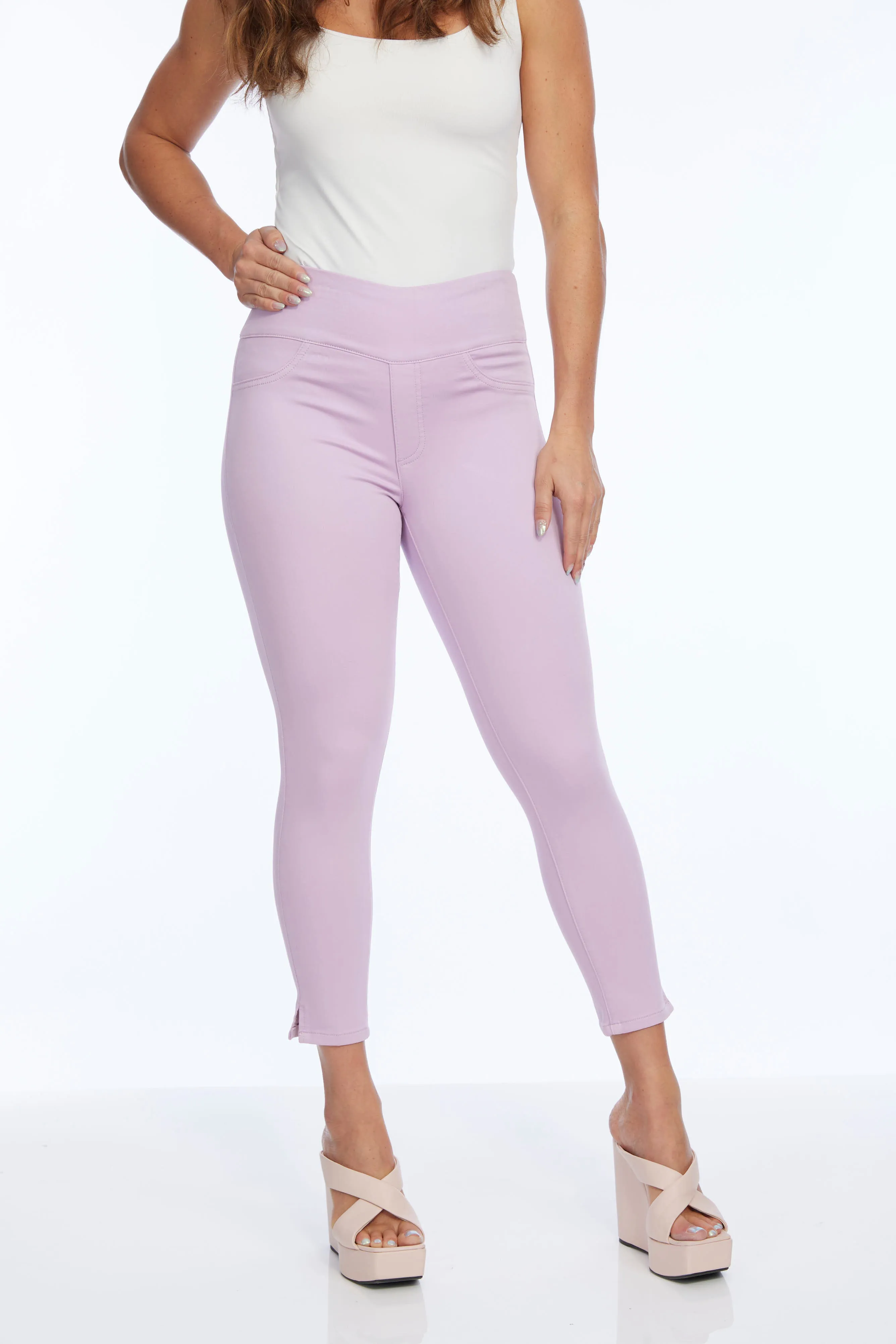 Lavender Cropped Jeans LIOR Joy