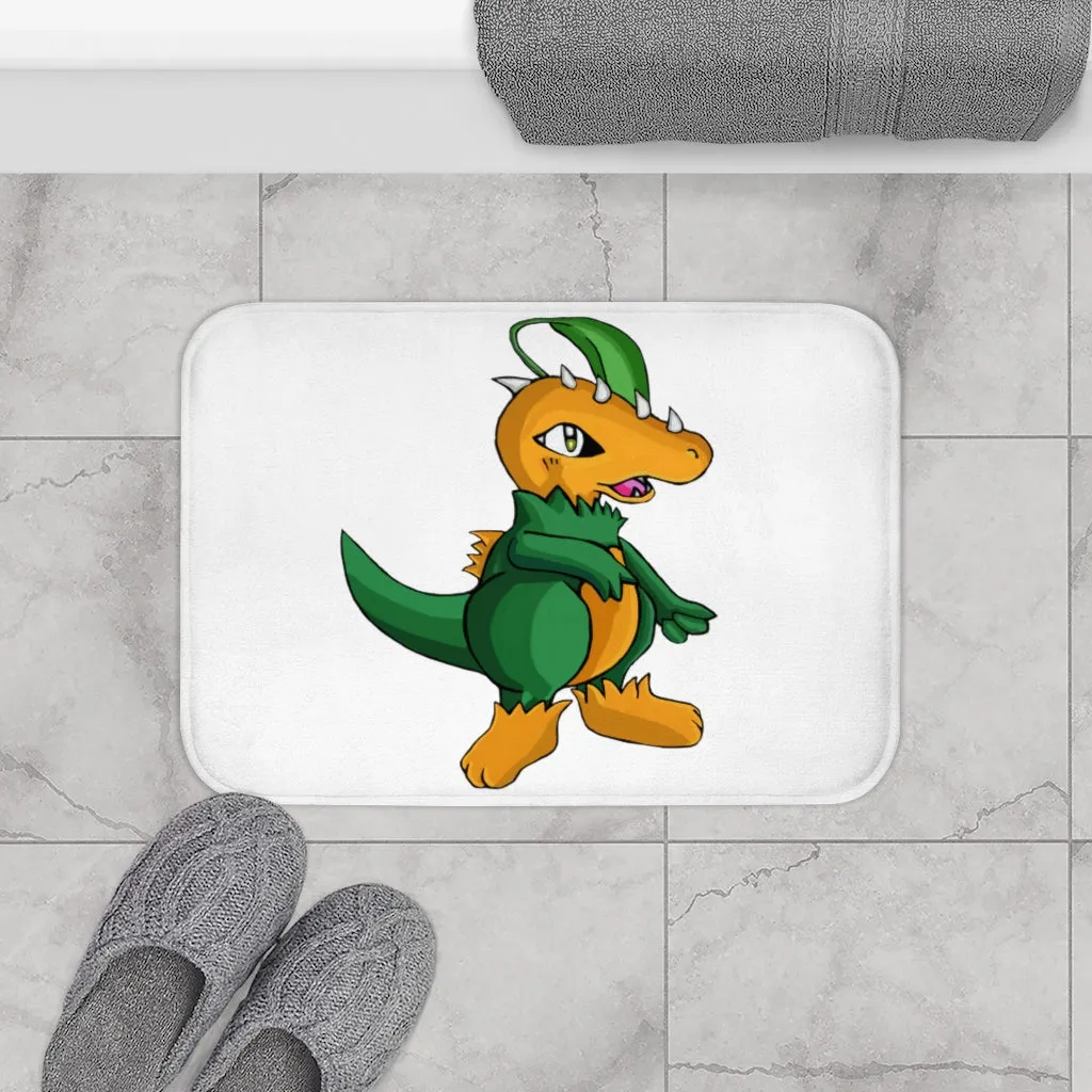 Leafasaur Bath Mat