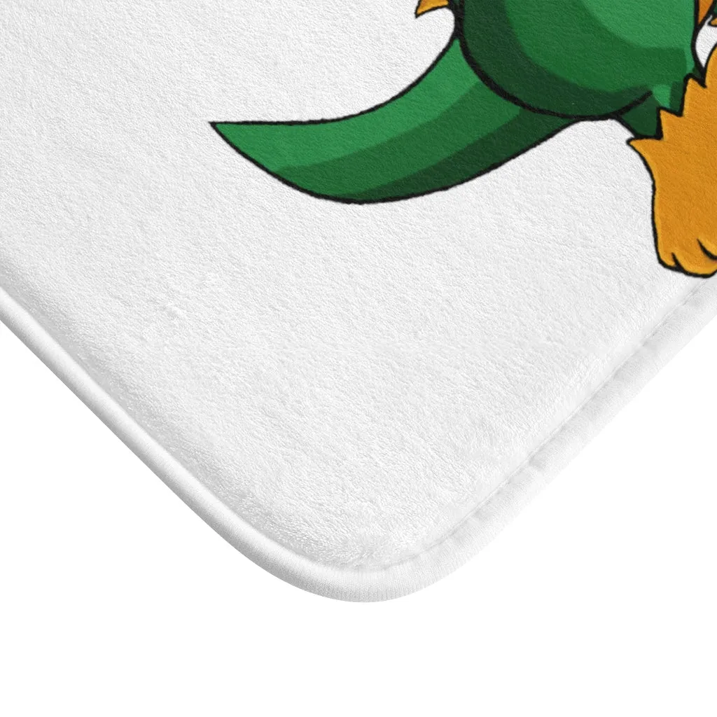 Leafasaur Bath Mat