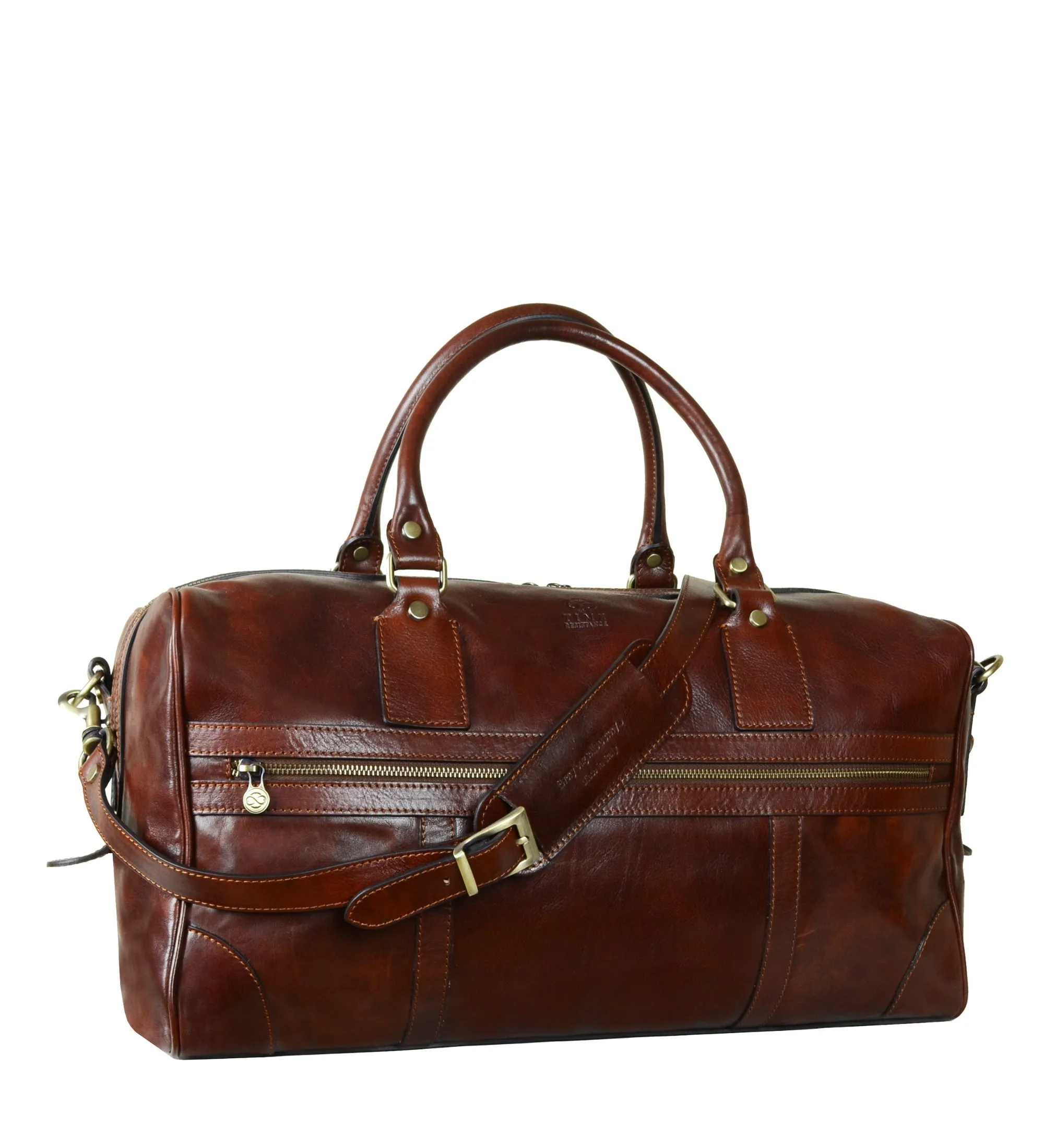 Leather Duffel Bag - To the Lighthouse