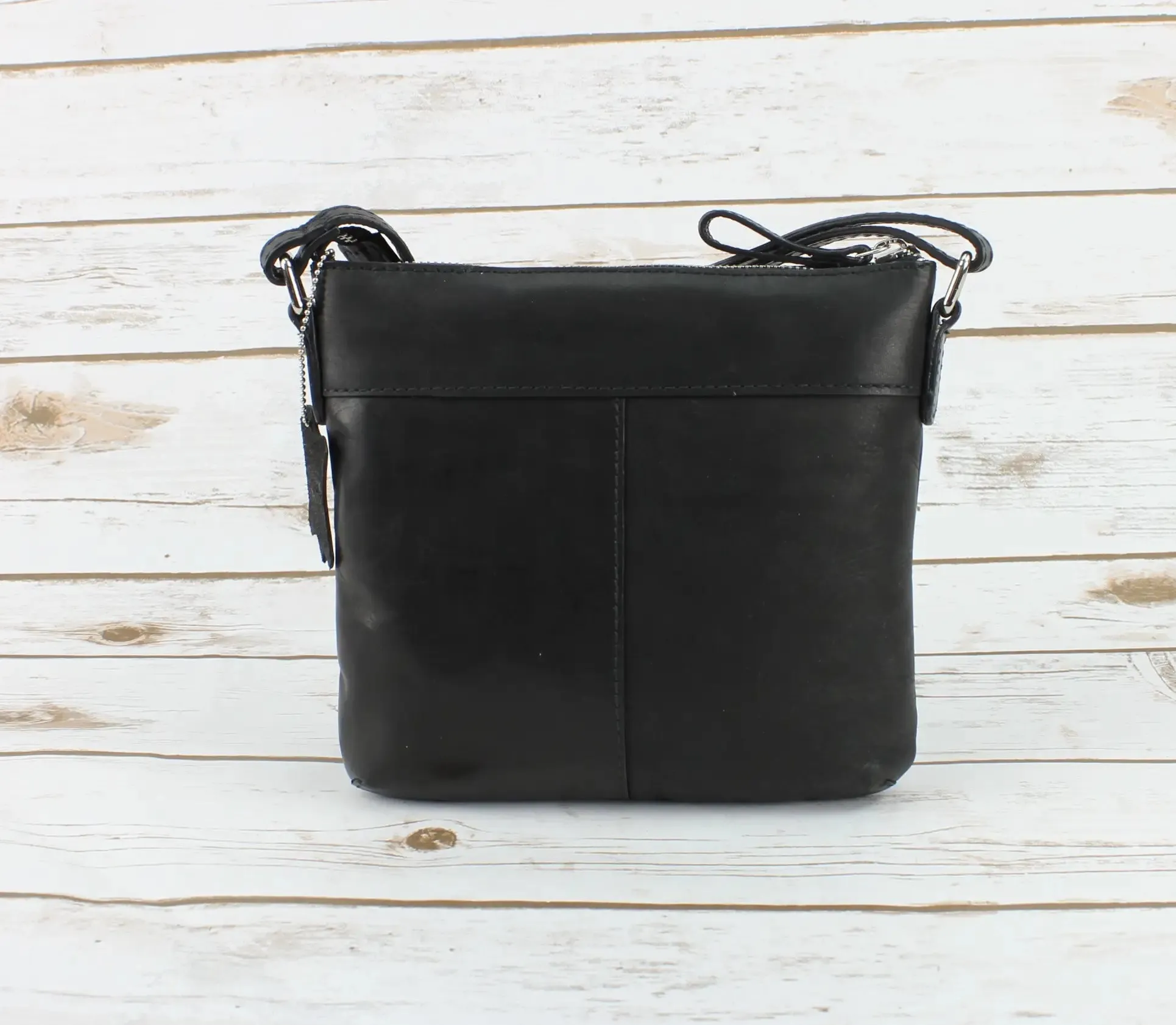 Leather Fringe Crossbody