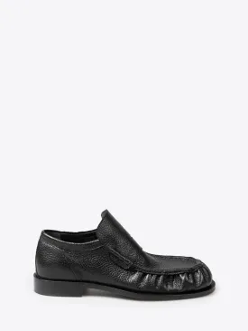 Leather loafers