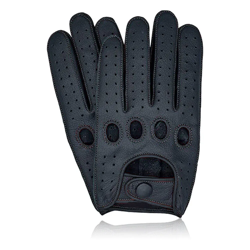 Leather Reverse Stitched Driving Glove