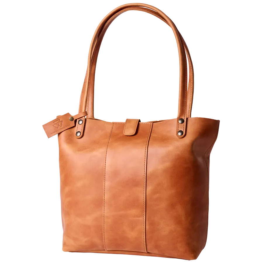 Leather Shopping Bag