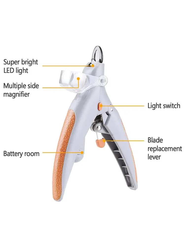 LED Light Pet Nail Clipper