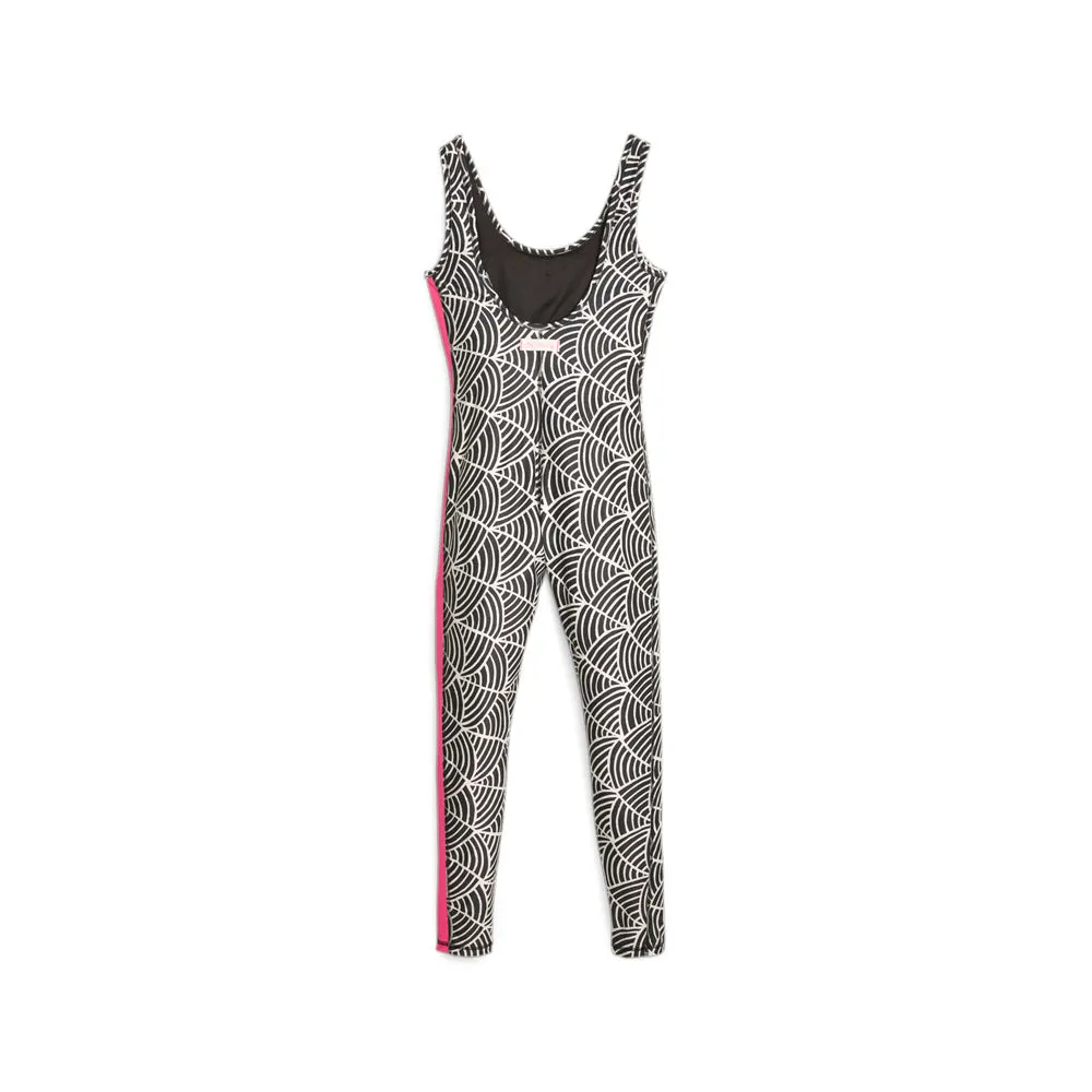 Lemlem x Training Bodysuit Geometric Scoop Neck Sleeveless Bodysuit