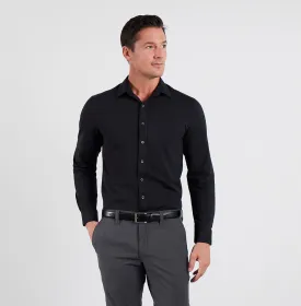 Lenox Dress Shirt Classic Fit - Onyx Black