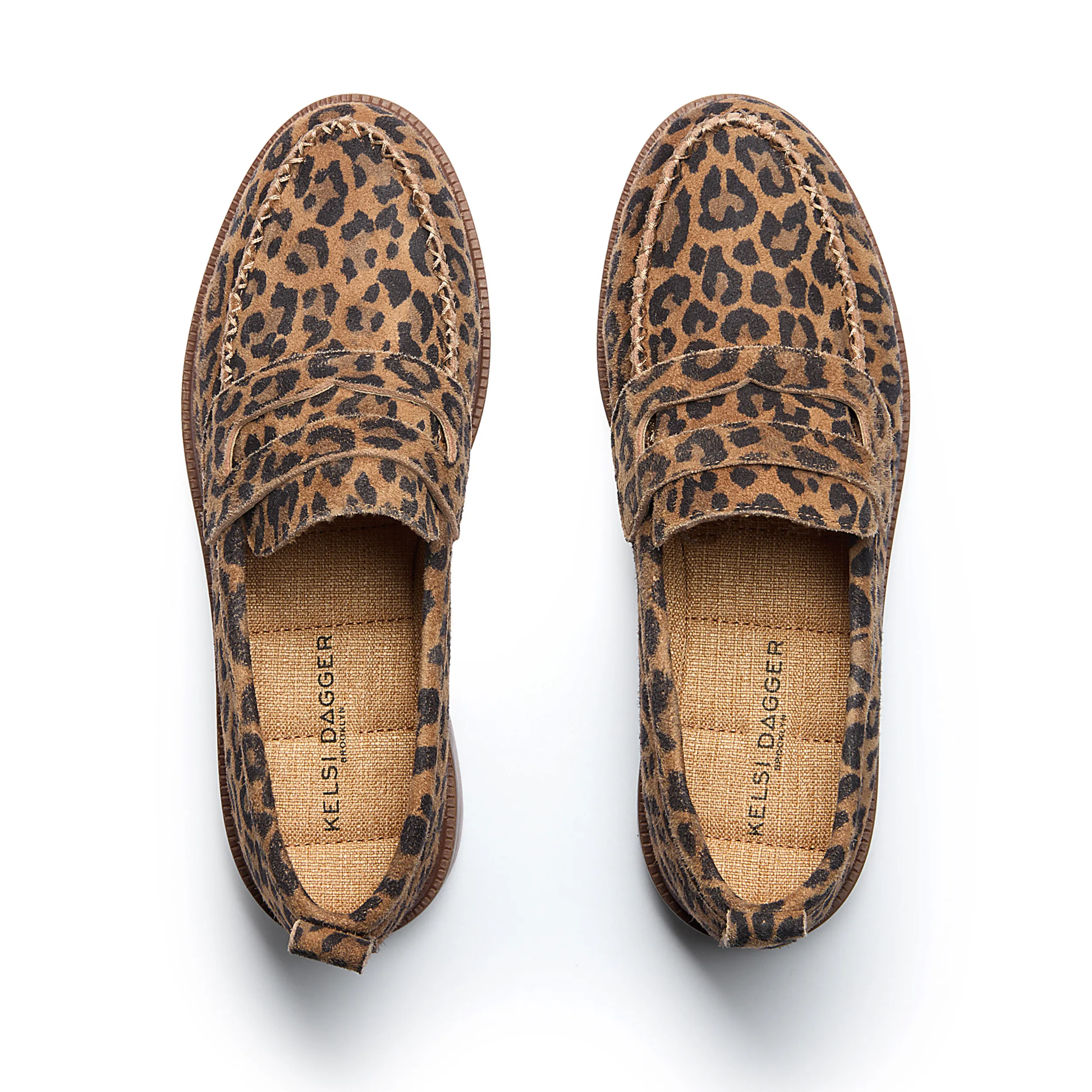 Lens Leopard Loafers