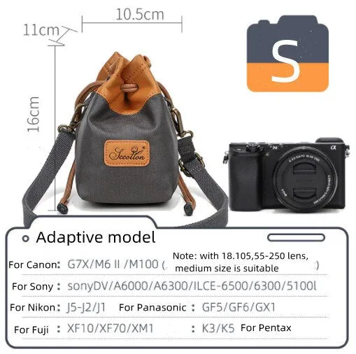 Lens photography protective bag inner bag waterproof micro single camera storage bag camera backpack forinstax mini 11