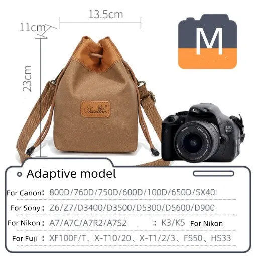 Lens photography protective bag inner bag waterproof micro single camera storage bag camera backpack forinstax mini 11