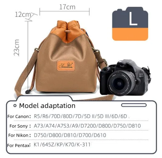 Lens photography protective bag inner bag waterproof micro single camera storage bag camera backpack forinstax mini 11