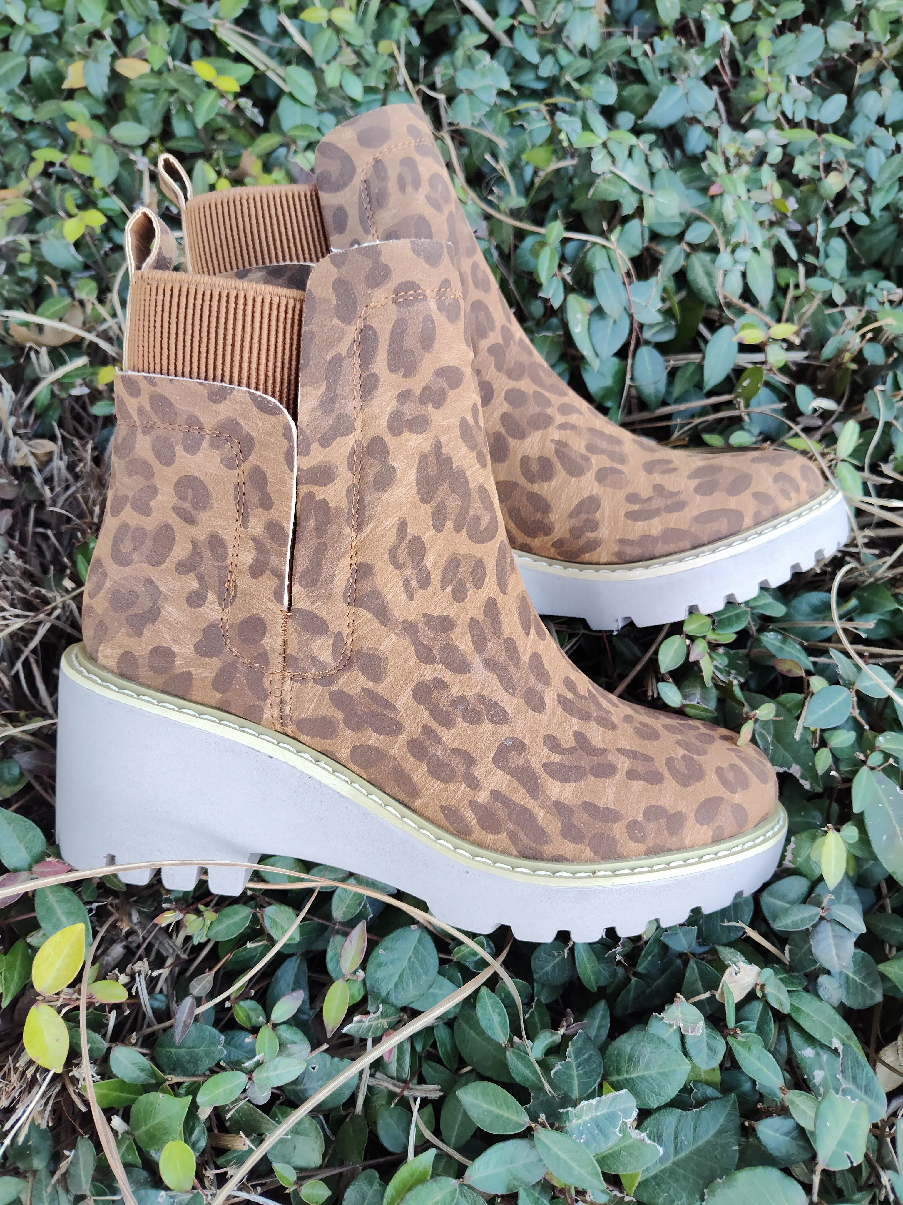 Leopard Basic Short Boot | Corky's