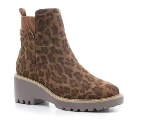 Leopard Basic Short Boot | Corky's