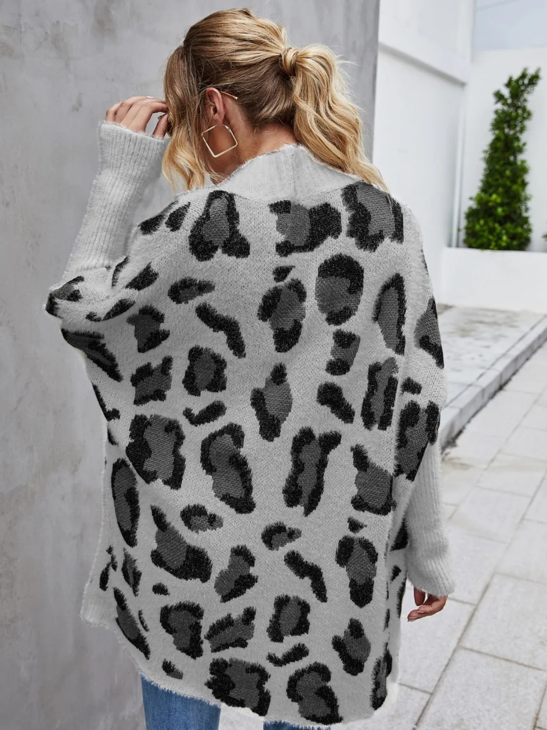 Leopard Fuzzy Cardigan - 3 Colors