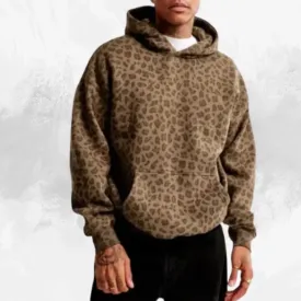 Leopard Print Hoodie